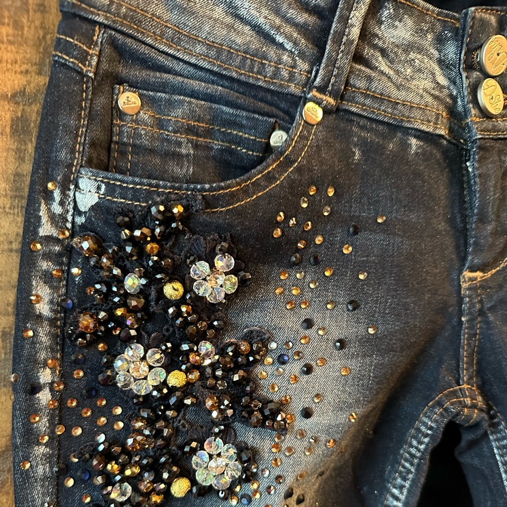 ❤️Stunning Italian Custom made jeans.